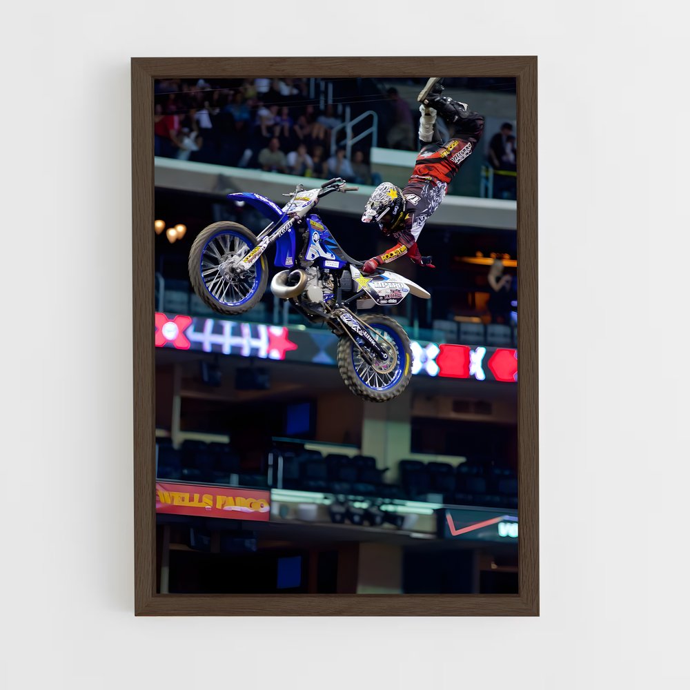 Poster games motocross – affiche Motocross freestyle (vue 5)